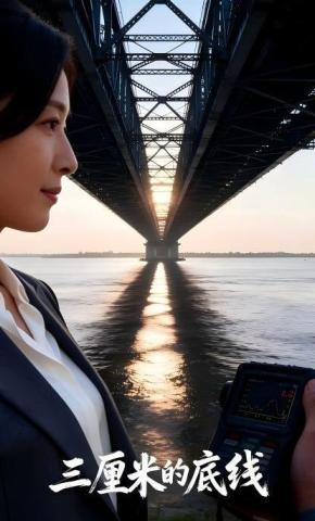 短剧《三厘米的底线》海报