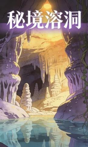 短剧《秘境溶洞》海报