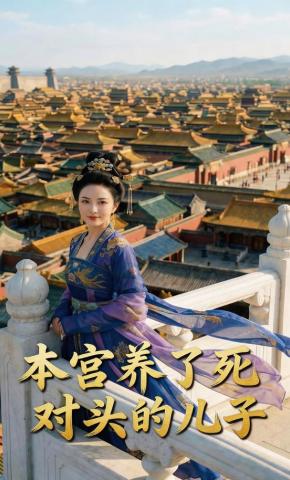 短剧《本宫养了死对头的儿子》海报