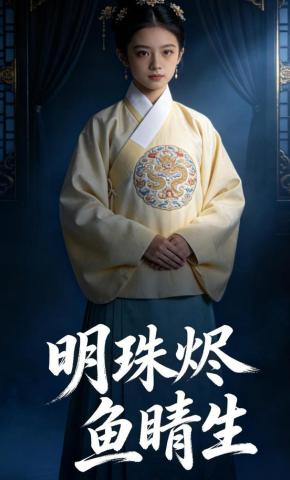 短剧《明珠烬，鱼睛生》海报