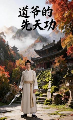 短剧《道爷的先天功》海报