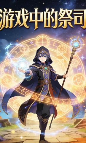 短剧《游戏中的祭司》海报