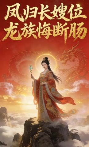 短剧《凤归长嫂位，龙族悔断肠》海报