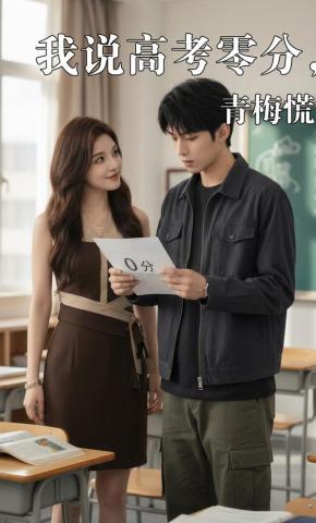 短剧《我说高考零分，青梅慌了》海报