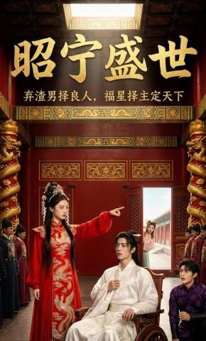 短剧《昭宁盛世》海报