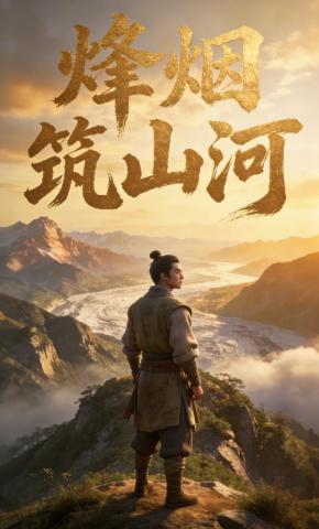 短剧《烽烟筑山河》海报