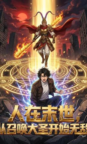 短剧《人在末世，从召唤大圣开始无敌》海报