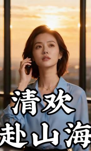 短剧《清欢赴山海》海报