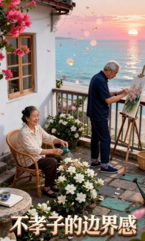 短剧《不孝子的边界感》海报