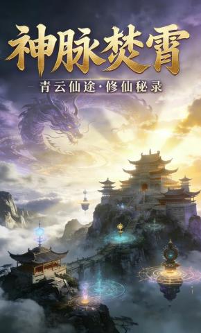 短剧《神脉焚霄》海报