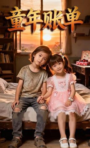 短剧《童年账单》海报