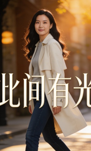 短剧《此间有光》海报