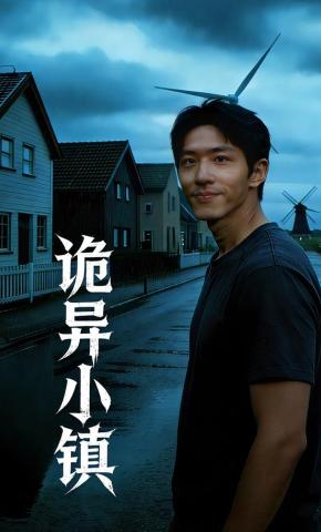 短剧《诡异小镇》海报