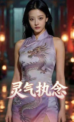 短剧《灵气执念》海报