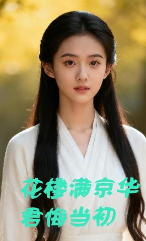 短剧《花楼满京华，君悔当初》海报