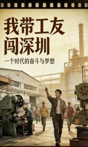 短剧《我带工友闯深圳》海报