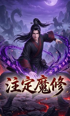 短剧《注定魔修》海报