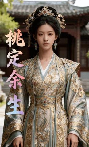 短剧《桃定余生》海报