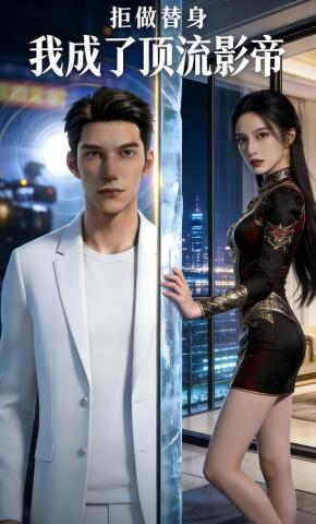 短剧《拒做替身我成了顶流影帝》海报