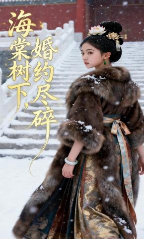 短剧《海棠树下，婚约尽碎》海报