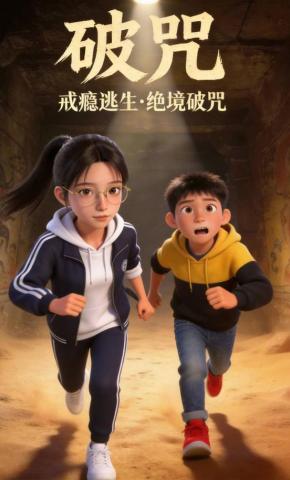 短剧《破咒》海报