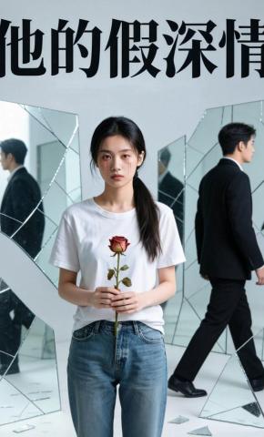 短剧《他的假深情》海报