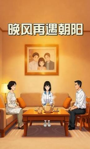 短剧《晚风再遇朝阳》海报