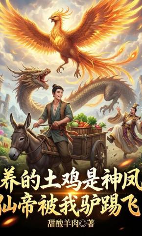 短剧《养的土鸡是神凤，仙帝被我驴踢飞！》海报