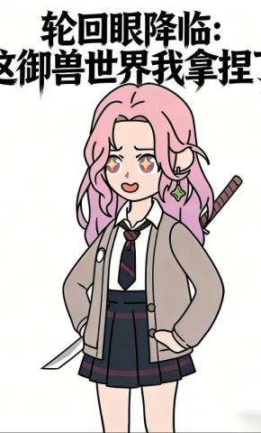 短剧《轮回眼降临：这御兽世界我拿捏了》海报