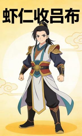 短剧《虾仁收吕布》海报