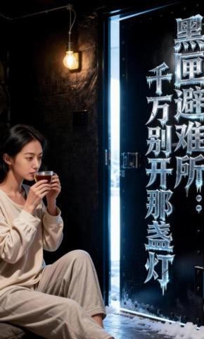 短剧《黑匣避难所：千万别开那盏灯》海报