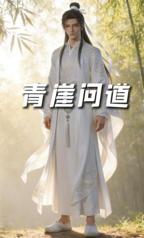 短剧《青崖问道》海报