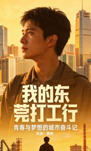 短剧《我的东莞打工行》海报