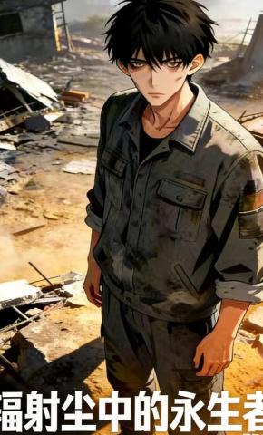 短剧《辐射尘中的永生者》海报