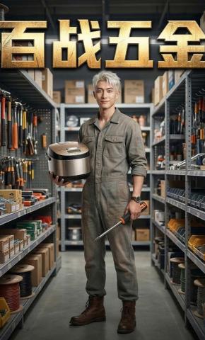 短剧《百战五金》海报