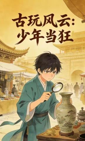短剧《古玩风云:少年当狂》海报