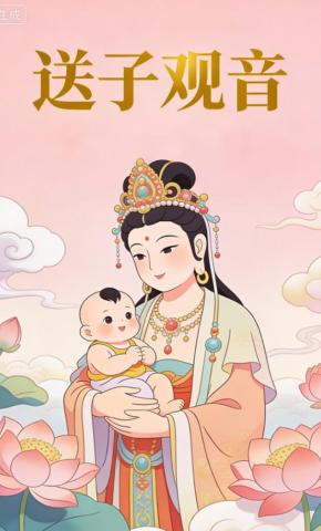 短剧《送子观音》海报