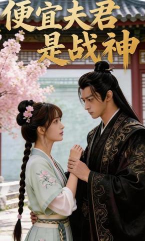 短剧《便宜夫君是战神》海报