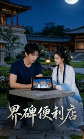 短剧《界碑便利店》海报