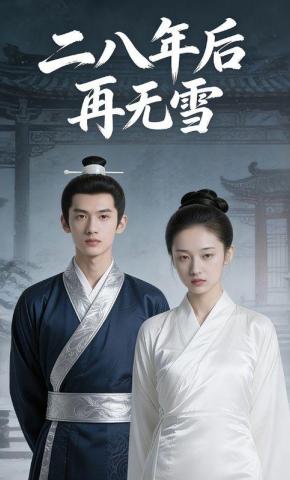 短剧《二八年后再无雪》海报