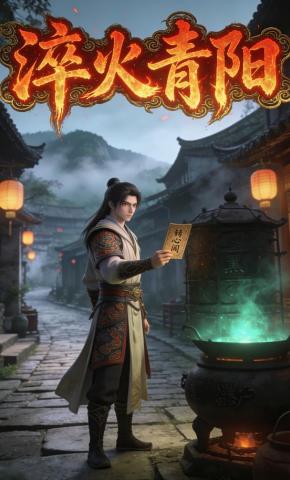 短剧《淬火青阳》海报