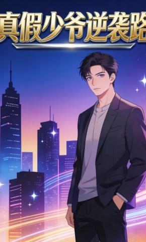 短剧《真假少爷逆袭路》海报