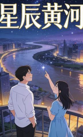 短剧《星辰黄河》海报