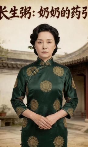 短剧《长生粥：奶奶的药引》海报