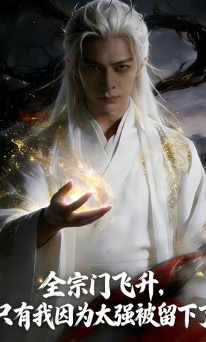 短剧《全宗门飞升，只有我因为太强被留下了》海报