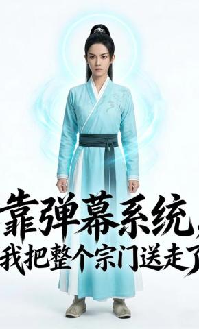 短剧《靠弹幕系统，我把整个宗门送走了》海报