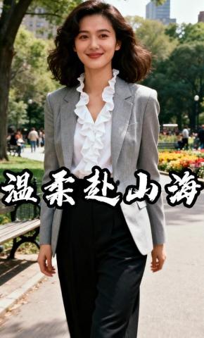 短剧《温柔赴山海》海报