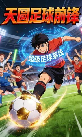 短剧《天圆足球前锋》海报