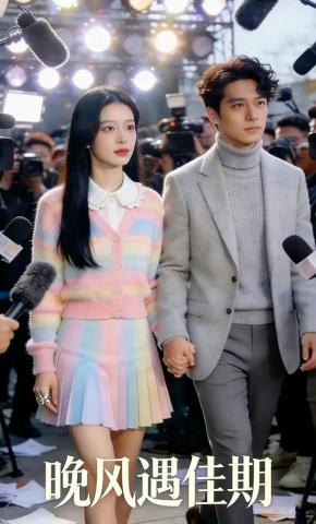 短剧《晚风遇佳期》海报