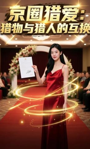 短剧《京圈猎爱：猎物与猎人的互换》海报